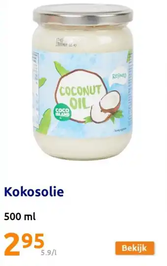 Action Kokosolie 500ml aanbieding