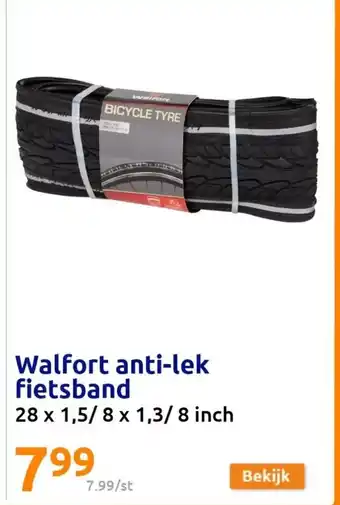 Action Walfort anti-lek fietsband aanbieding