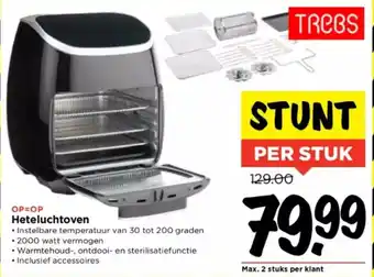 Vomar Voordeelmarkt Heteluchtoven aanbieding