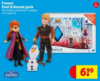 Kruidvat Frozen Peel & Reveal pack aanbieding