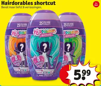 Kruidvat Hairdorables shortcut aanbieding