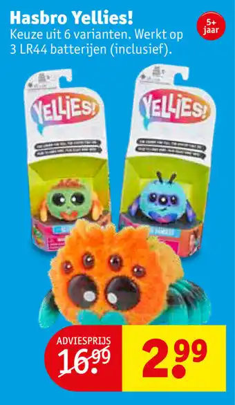 Kruidvat Hasbro Yellies! aanbieding