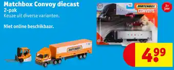 Kruidvat Matchbox Convoy diecast aanbieding