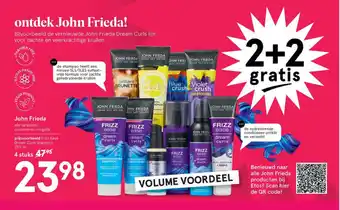 Etos John Frieda 2+2 aanbieding