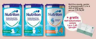 Etos Nutrilon Opvolg, peuter of dreumesmelk 2-6 400-800g aanbieding