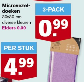 Hoogvliet Microvezel-doeken aanbieding