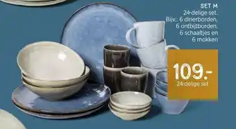 Xenos TOSCANE SERVIESSET M (24-delige set) aanbieding