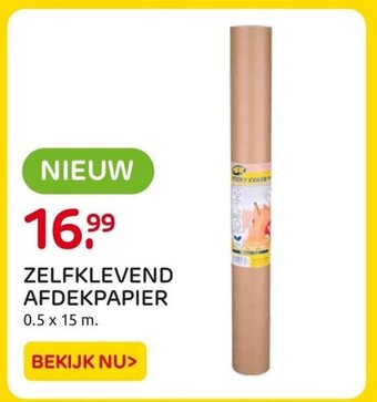 Praxis ZELFKLEVEND AFDEKPAPIER aanbieding