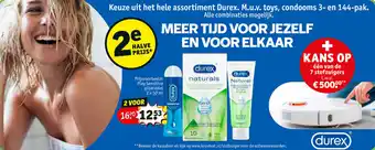 Kruidvat Durex Play sensitive glijmiddel 2x50ml aanbieding