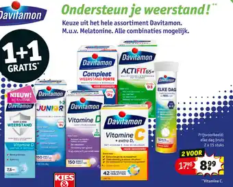 Kruidvat Keuze uit het hele assortiment Davitamon M.u.v. Melatonine. Alle combinaties mogelijk aanbieding