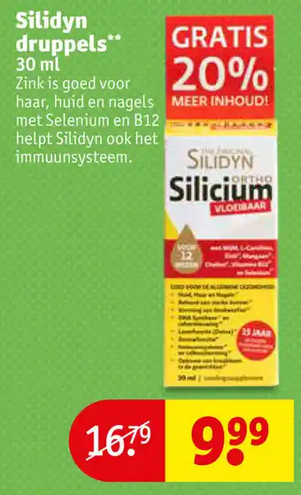 Kruidvat Siliyn druppels 30ml aanbieding