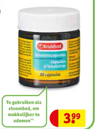 Kruidvat Kruidvat inhalattecapsules aanbieding