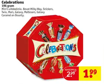 Kruidvat Celebrations 196g aanbieding