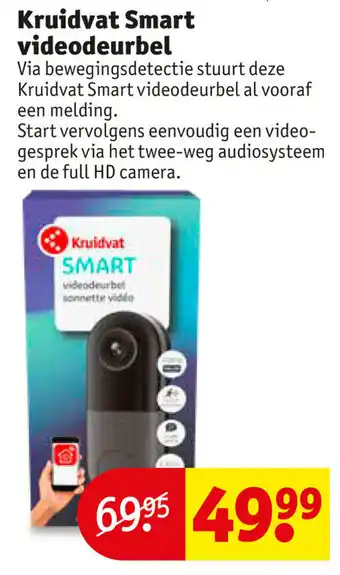 Kruidvat Kruidvat Smart videodeurbel aanbieding