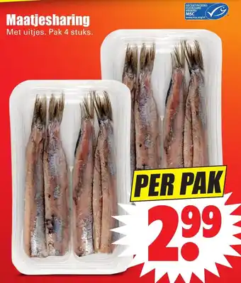 Dirk Maatjesharing 4-pack aanbieding