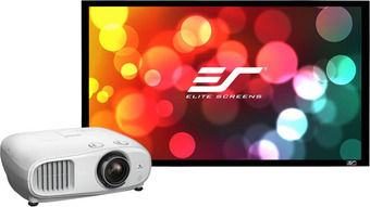 Coolblue Epson eh-tw7000 + projectiescherm aanbieding