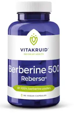 De Online Drogist Vitakruid berberine 500 rebersa capsules 90vcp aanbieding