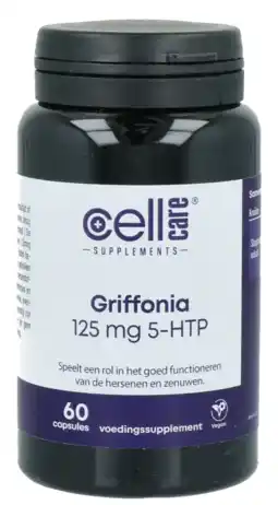 De Online Drogist Cellcare griffonia 125mg 6-htp 60vcp aanbieding