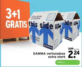 GAMMA Verhuisdoos extra sterk aanbieding