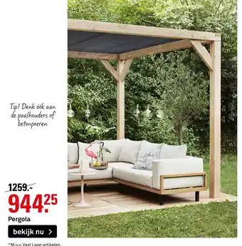 Karwei Pergola aanbieding