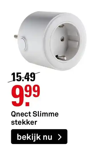 Karwei Qnect Slimme stekker aanbieding