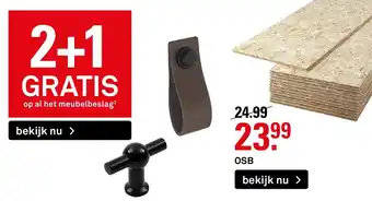 Karwei OSB aanbieding