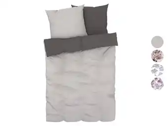 Lidl Livarno home satijnen dekbedovertrek 200 x 200 cm aanbieding
