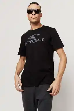 Wehkamp O'neill regular fit t-shirt met logo zwart aanbieding