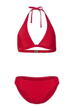 Wehkamp O'neill voorgevormde halter bikini maria rood aanbieding