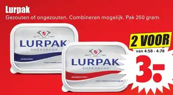 Dirk Lurpak Smeerbaar 2*250g aanbieding