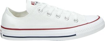 Bol.com Converse chuck taylor all star sneakers laag unisex - optical white - maat 36.5 aanbieding