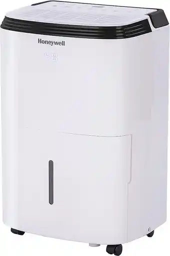 Bol.com Honeywell dehumidifier - verwijdert tot 24 l vocht p/d - weinig geluid: 50 db - led-bedieningselementen - wit aanbieding