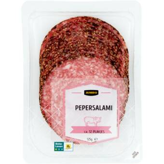 Jumbo Jumbo pepersalami 125g aanbieding