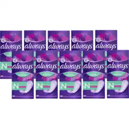 Jumbo Always daily fresh normal met een frisse geur 10 x 30 stuks aanbieding