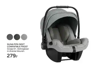 Prenatal Nuna pipa next compatible frost autostoel aanbieding