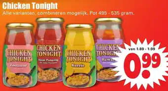 Dirk Chicken Tonight 495-535g aanbieding