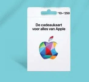 Primera Apple cadeaukaart aanbieding