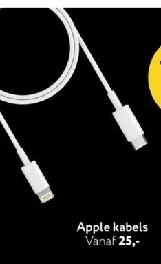 Primera Apple kabels aanbieding