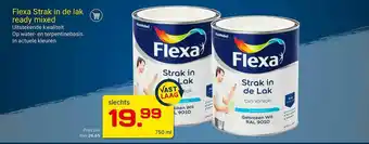 Kluswijs Flexa strak in de lak ready mixed 750 ml aanbieding