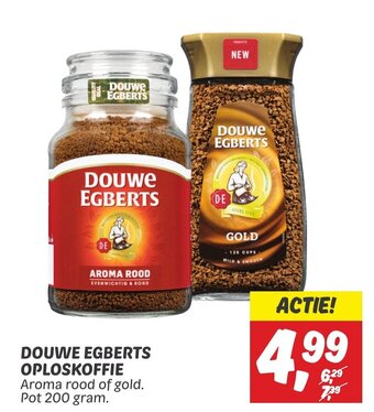 Dekamarkt DOUWE EGBERTS OPLOSKOFFIE Pot 200 gram. aanbieding