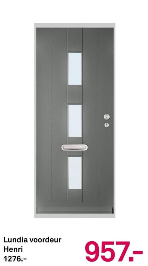 Lundia voordeur Henri aanbieding bij Karwei