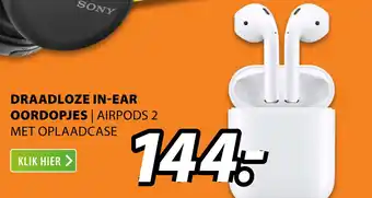 Expert Draadloze in-ear oordopjes | airpods 2 aanbieding