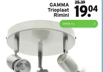 GAMMA Gamma trioplaat rimini aanbieding