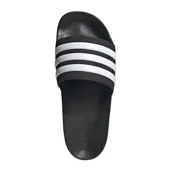 Wehkamp Adidas performance adilette shower badslippers zwart/wit aanbieding