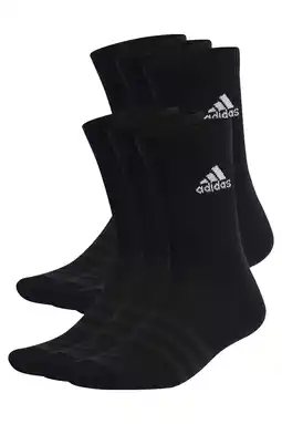 Wehkamp Adidas performance sportsokken - set van 6 zwart aanbieding