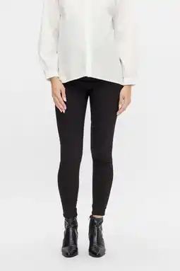 Wehkamp Mamalicious skinny zwangerschapsjeans mllucy zwart aanbieding