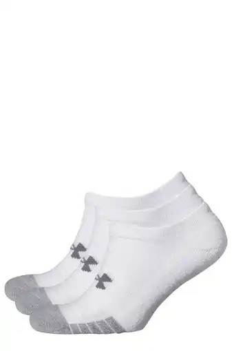 Wehkamp Under armour sportsokken wit (set van 3) aanbieding