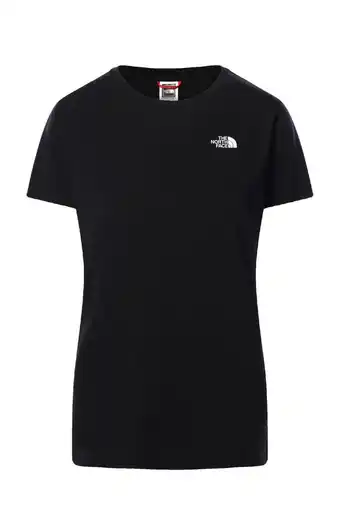 Wehkamp The north face t-shirt simple dome zwart aanbieding