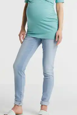 Wehkamp Love2wait low waist skinny zwangerschapsjeans aanbieding