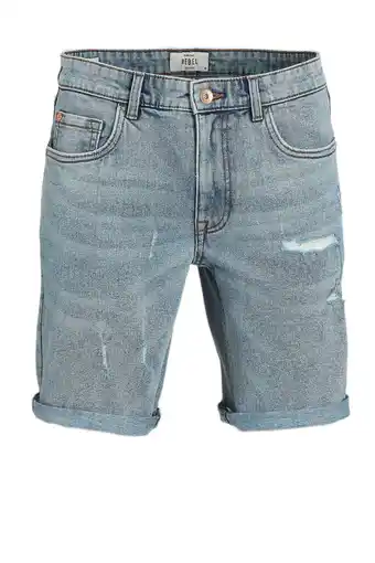 Wehkamp Redefined rebel regular fit short rrstockholm kala blue aanbieding